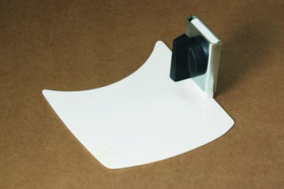 Anstellplatte kpl. Weiß