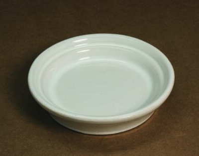 Keramikschale weiß f. Eschenfelder Kressesieb 12cm