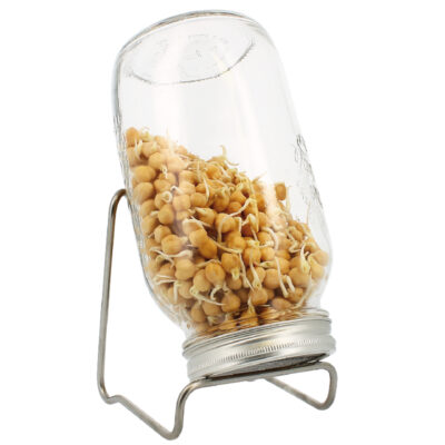 Eschenfelder 1er-Sprossen-Set mit 1500 ml Glas, Edelstahl Version