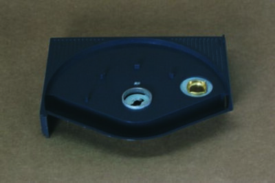 Gehäuse grau montiert