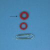 Kempo O-Ring (seals) small/dick Führungs. 1,5 cm Ø