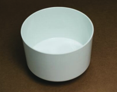 Trichter für Vorsatz Messerschmidt weiß