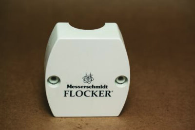 Gehäusevorderseite Mess. Flockenv.