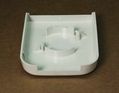 Abdeckung Mixer-Anschluß Kenw. Weiß