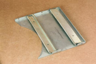 Anstellplatte montiert (alt)