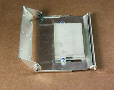 Blendenbeschlag montiert