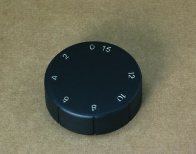 Verstellknopf schwarz