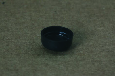 Kappe Kunststoff schwarz