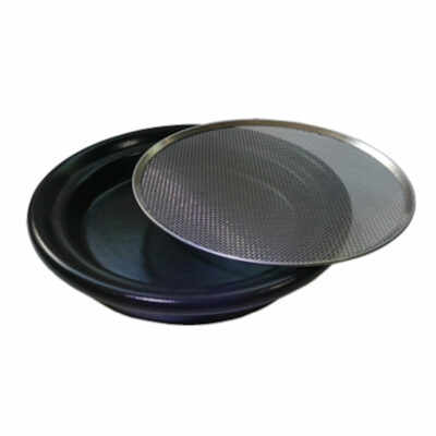 Eschenfelder Kressesieb, Keramik anthrazit 16 cm ø