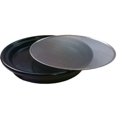 Eschenfelder Kressesieb, Keramik anthrazit 21,5 cm ø
