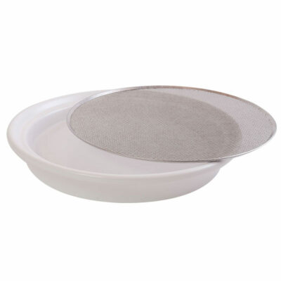 Eschenfelder Kressesieb, Keramik weiß, 21,5 cm ø