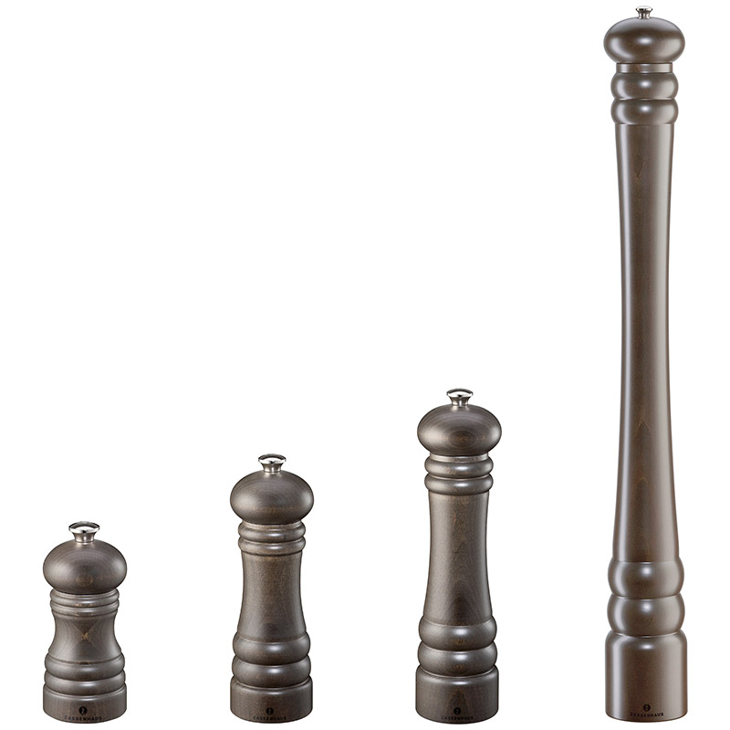 Zassenhaus-Berlin-Buche-dunkel-gebeizt Zassenhaus - Pfeffer- / Salzmühle "Berlin" - Buche dunkel