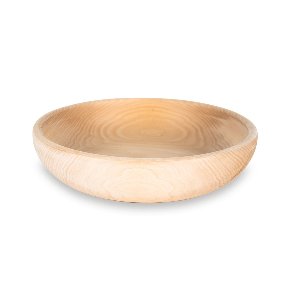 Lindenholzschüssel aus einem Stück 30 cm