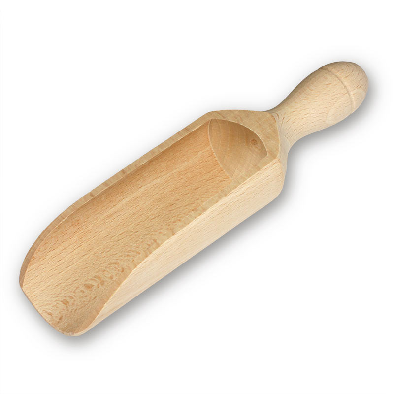 Holzschaufel aus Buchenholz 20 cm
