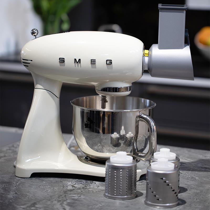 Rohkost-Vorsatz-Metall-SMEG-3-480350 Rohkost Vorsatz aus Metall für SMEG Küchenmaschine