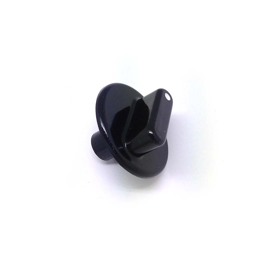 Drehknopf-767354 Excalibur Drehknopf schwarz für 5 u. 9 Einschübe