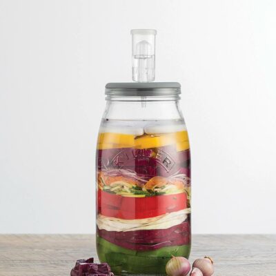 Alternative view of Kilner Fermentier Set 3 Liter mit Luftventil