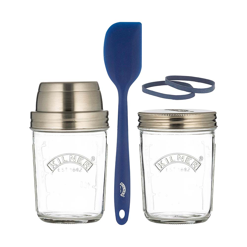 Kilner-Sauerteig-Starter-Set-1-331710 Sauerteig-Starter Set 350 ml, 5-teilig