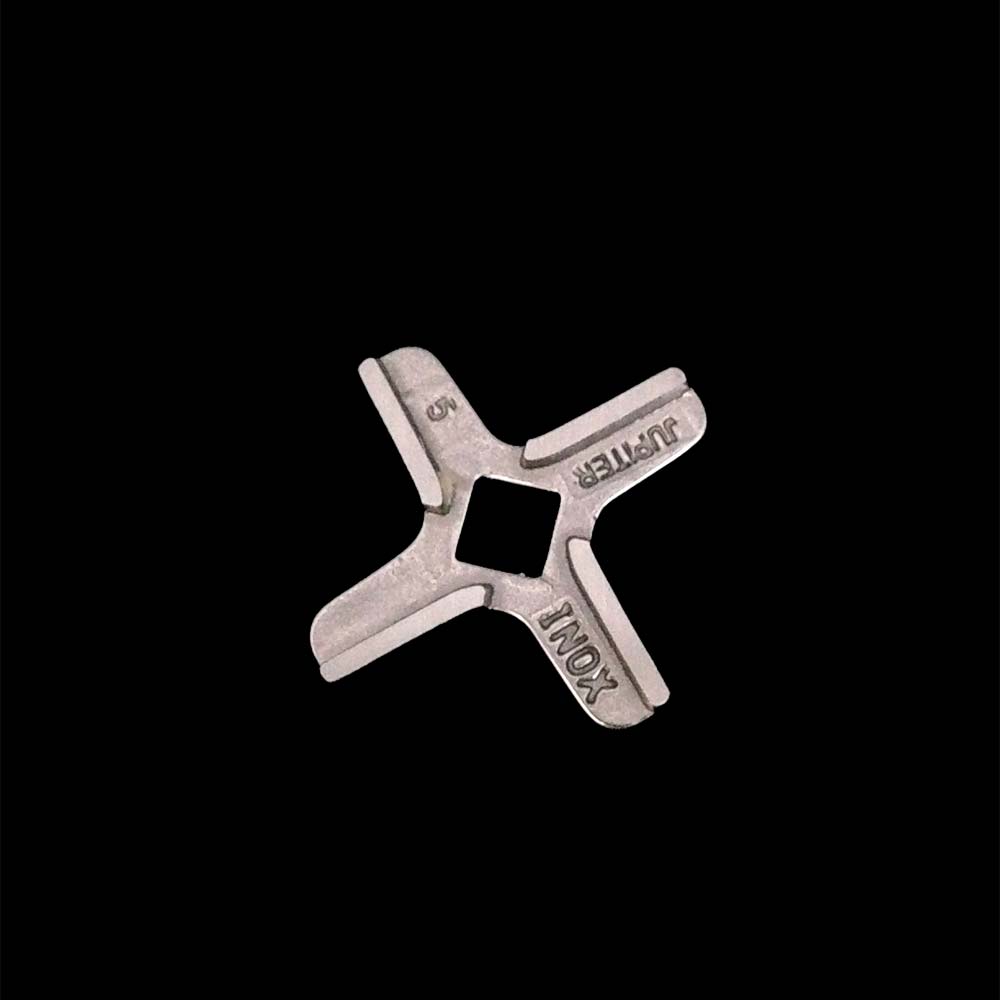 Edelstahlmesser 4-flügelig Gr. 5 verpackt von Jupiter