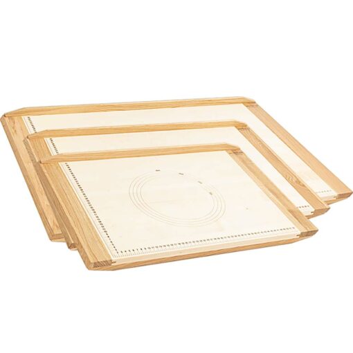Wooden pasta boards from werkstück in 3 sizes