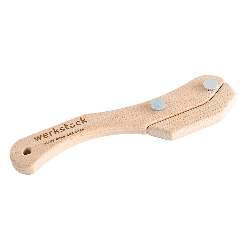 WS-BM-Baeckermesser-Buche-werkstueck Beech baker's knife with blade guard by werkstück