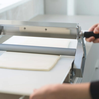 Alternative view of Madalga Dough Sheeter RS201 - 40cm wide, Folding Dough Sheeter