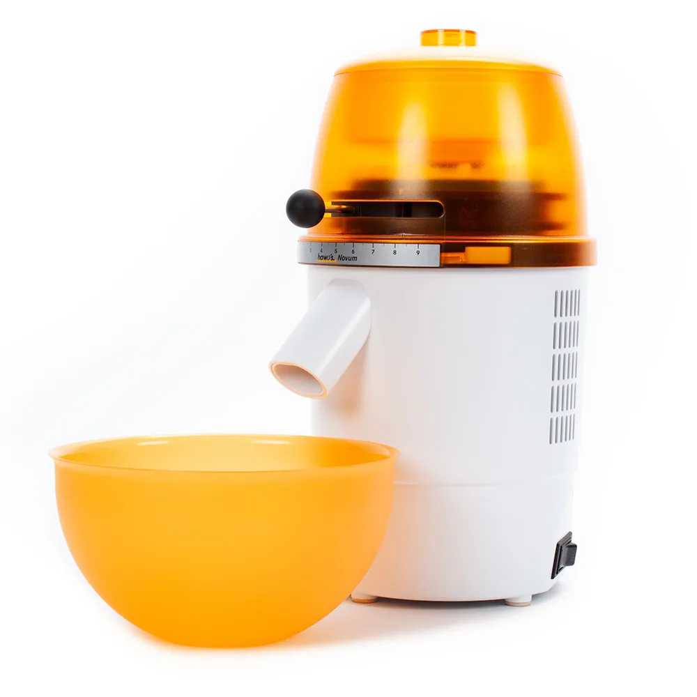 Hawos Novum Orange elektrische Getreidemühle
