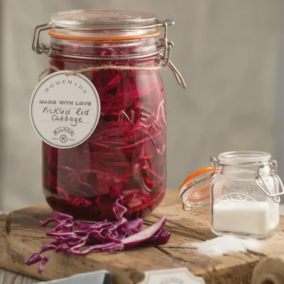 Alternative view of Kilner Einkochglas mit Bügelverschluss 1L, rund
