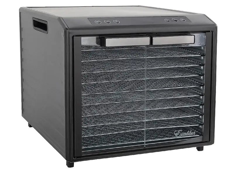 Excalibur Select Dörrgerät Digital mit 10 Einschüben 2 Excalibur EXDH10SC 1
