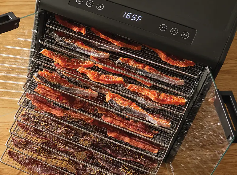 Excalibur 10 Tray Select Digital Dehydrator, in Stainless Steel 3 Excalibur EXDH10SC 2