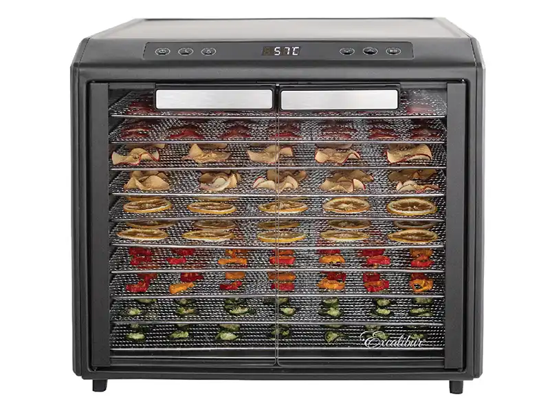 Excalibur Select Dörrgerät Digital mit 10 Einschüben 7 Excalibur EXDH10SC C 5