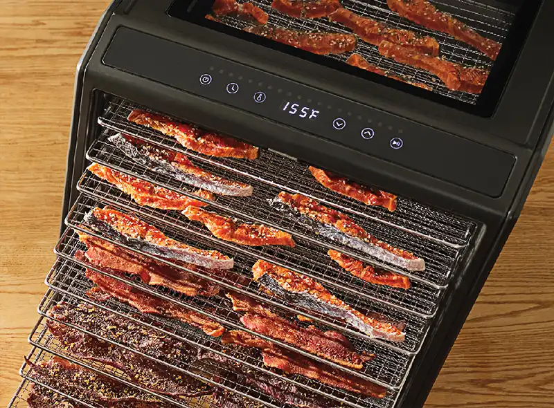 Excalibur 10 Tray Performance Digital Dehydrator, in Stainless Steel 6 Excalibur EXDH10SS 4