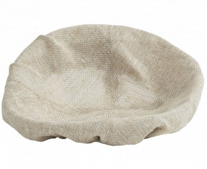 Leinen-Inlay rund, f. 1,5kg Gärkorb