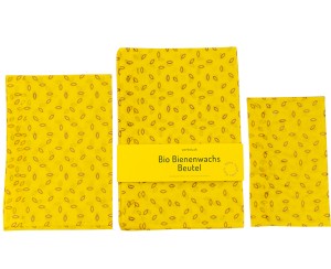Bio Bienenwachsbeutel 3er-Set