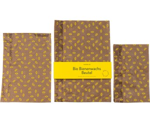 Bio Bienenwachsbeutel 3er-Set
